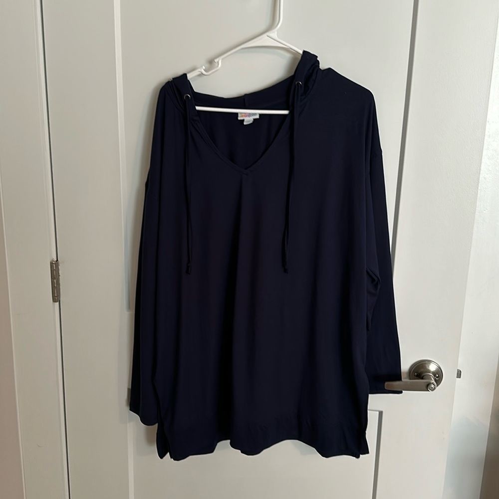 Lularoe Eliza size 2x new without tag black